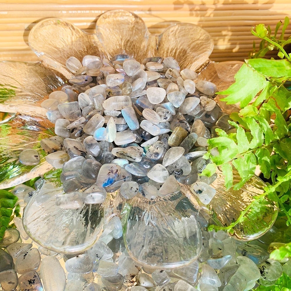 Flash Labradorite Mini Gemstones (250 Grams)