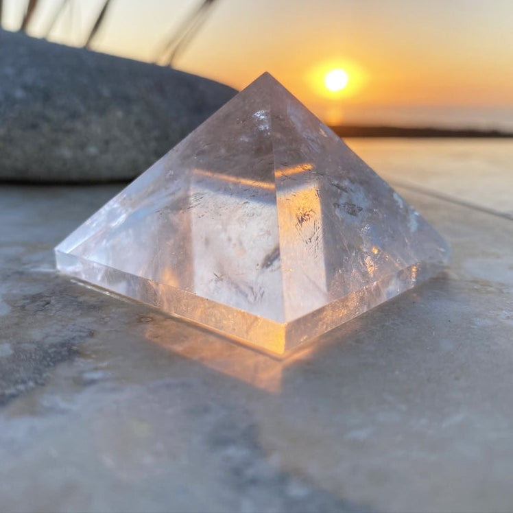 Quartz Pyramid - Medium