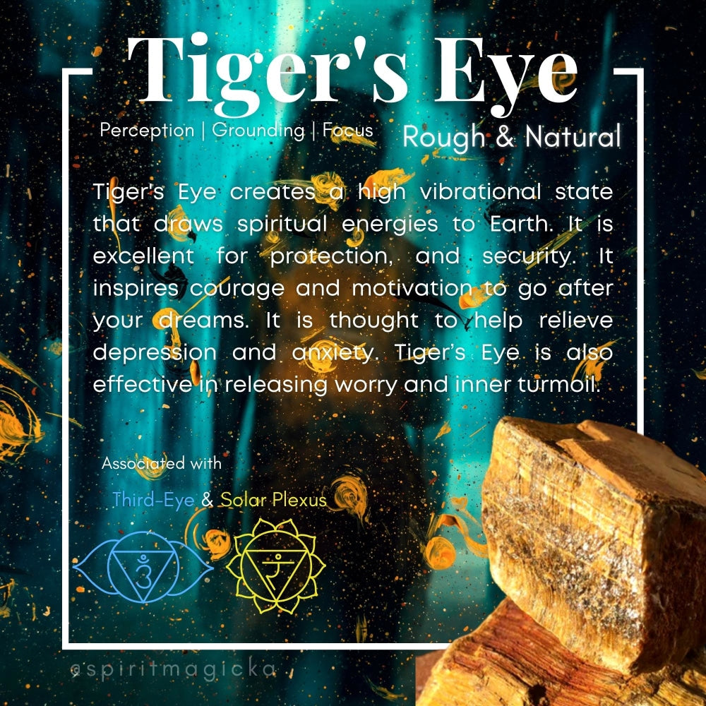 Tiger's Eye Rough Stone