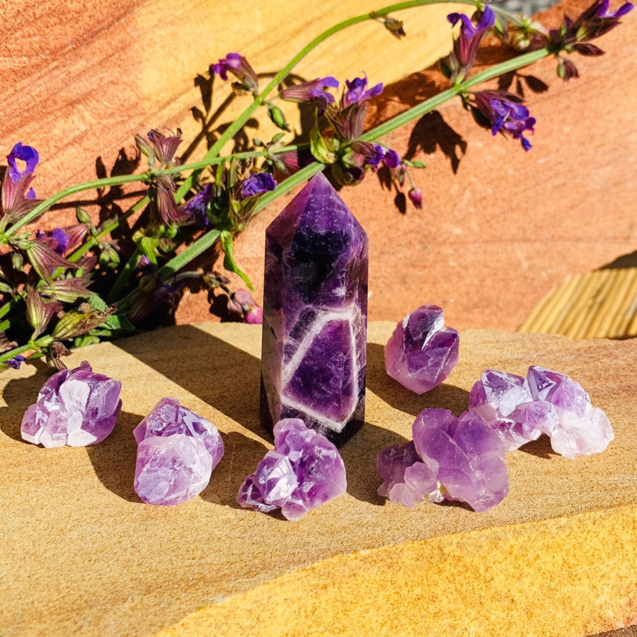 Amethyst Awakening 7-Crystal Set