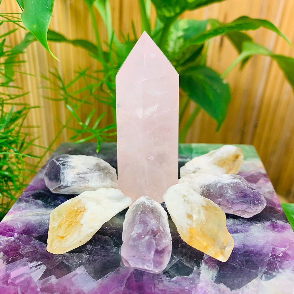 Rose Quartz Higher Love Manifesting Set