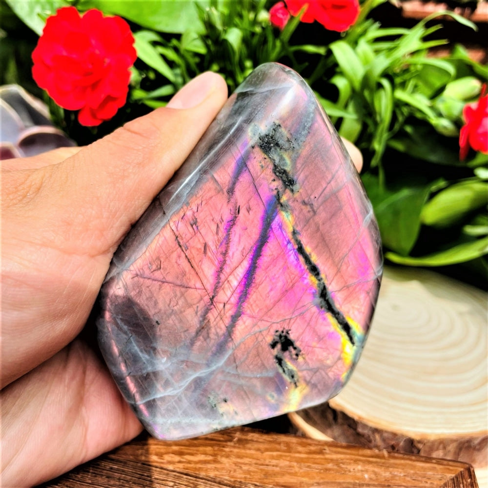 Purple Flash Labradorite Freeform (Item #0061)