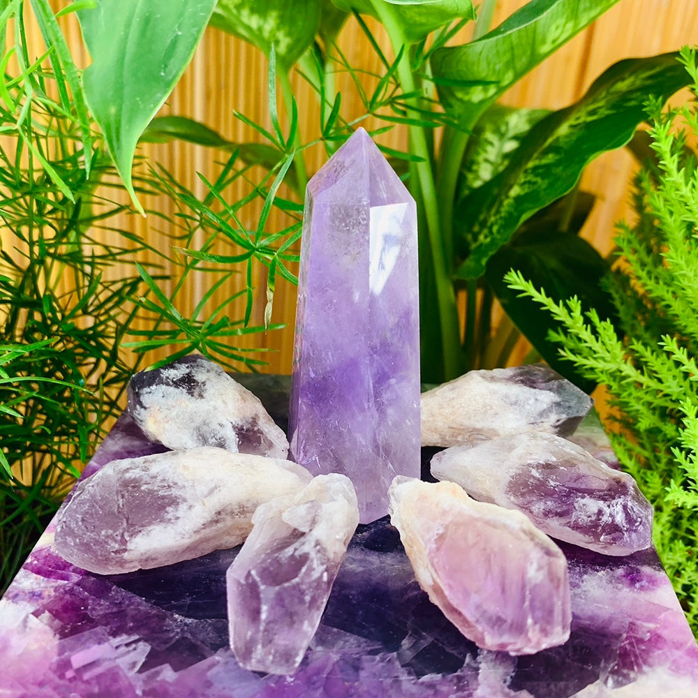 Amethyst Higher Vibration 7-Piece Set